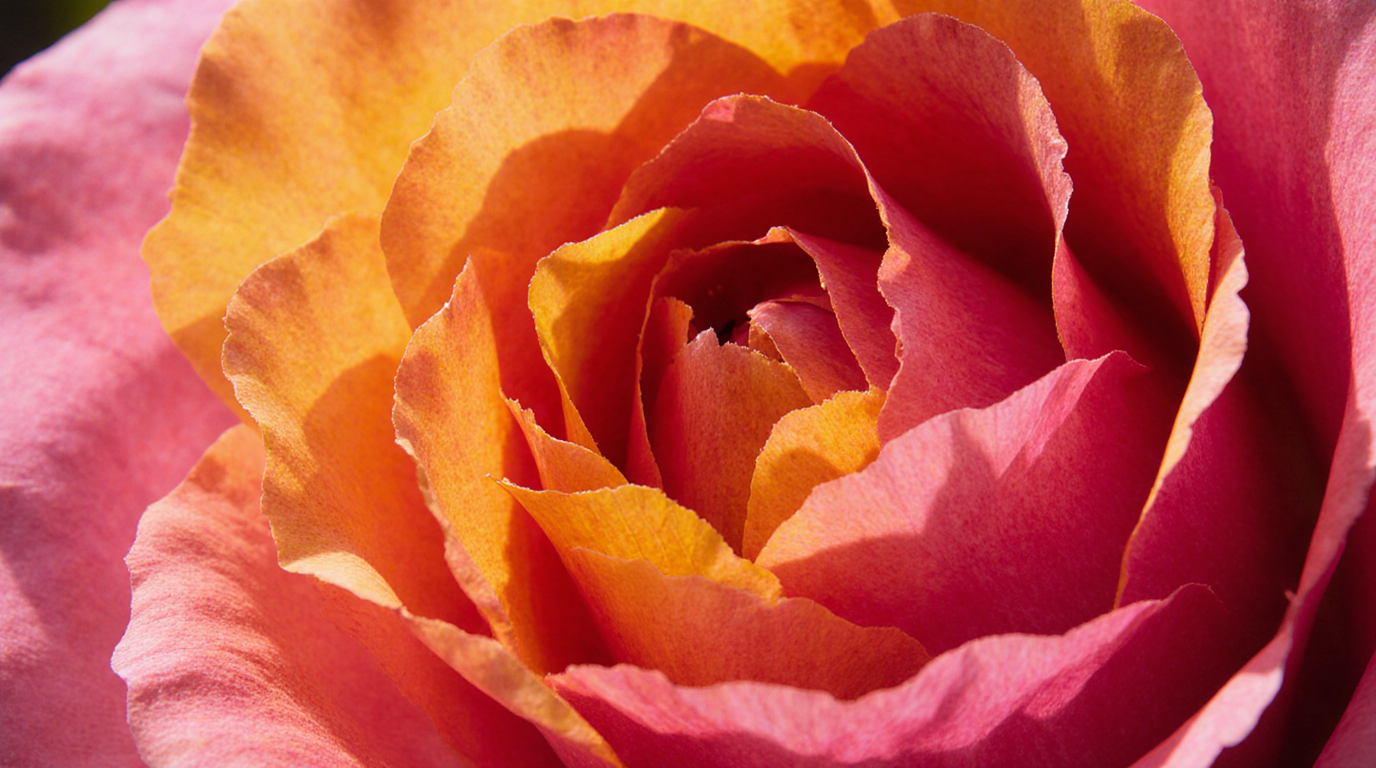 Vibrant photo close up